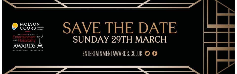 Save the date scottish hospitality awards