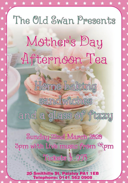 old swan tea dance for mothers day